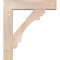 Ekena Millwork Olympic Block Smooth Bracket w/ Offset Brace, Douglas Fir, 7 1/2"W x 32"D x 36"H BKT0806X32X36OLY05SDF - alternate 3